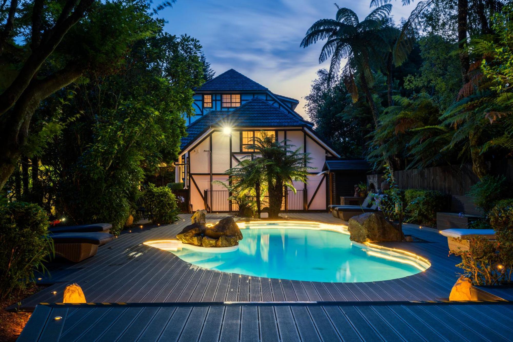 Hana Lodge Rotorua Eksteriør bilde