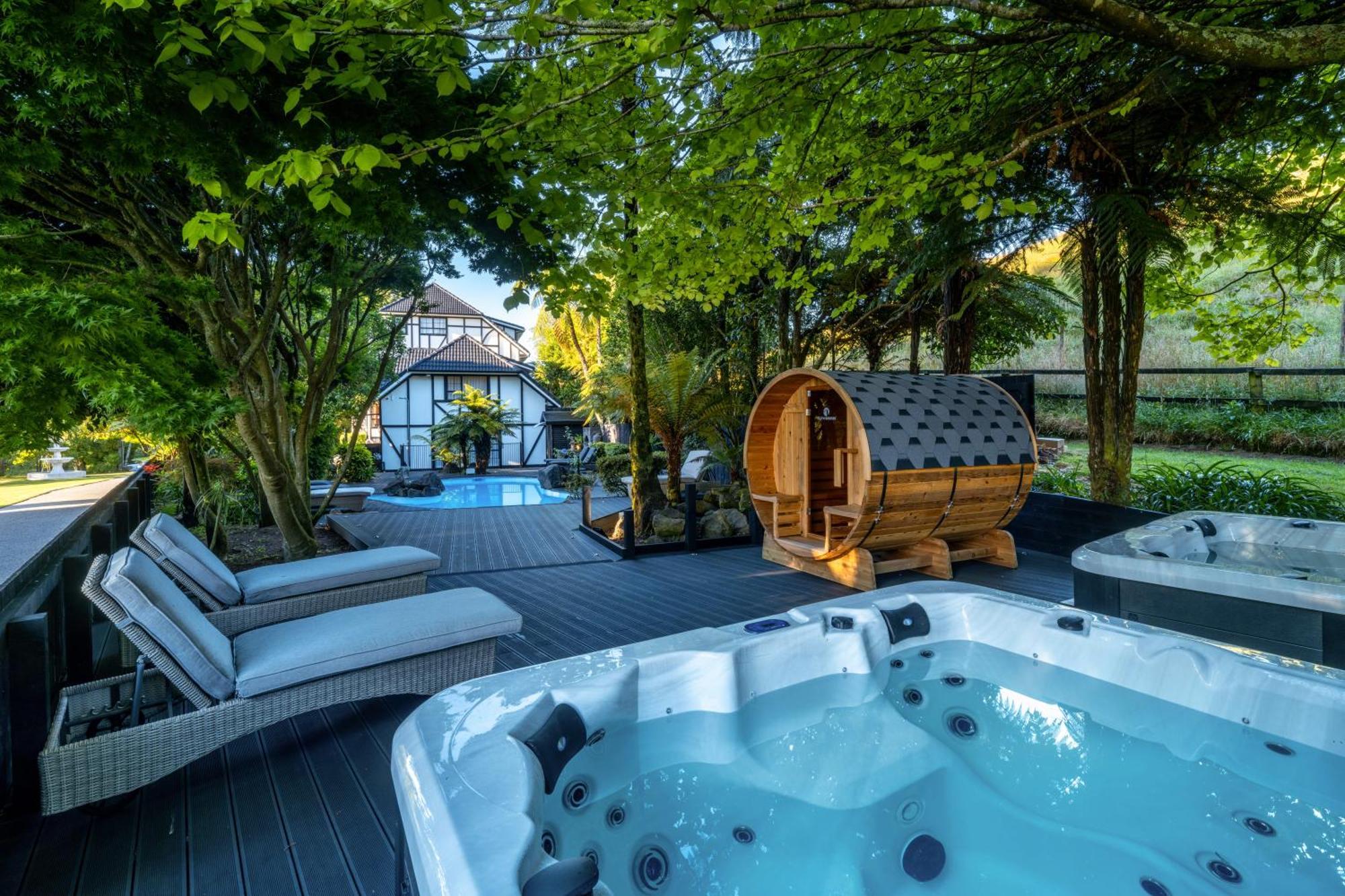 Hana Lodge Rotorua Eksteriør bilde